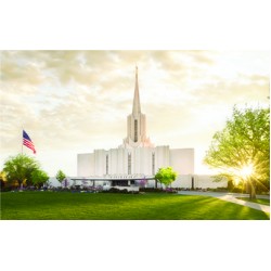 Jordan River Utah Temple No-Flip Recommend Holder